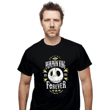 Load image into Gallery viewer, Shirts T-Shirts, Unisex / Small / Black Pumpkin King Forever

