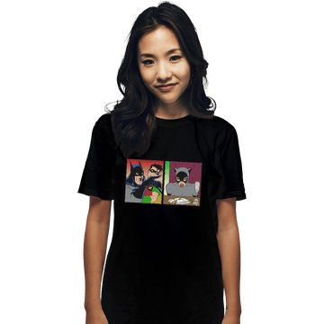 Shirts T-Shirts, Unisex / Small / Black Batman Yelling
