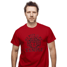 Load image into Gallery viewer, Shirts T-Shirts, Unisex / Small / Red My Body Is A Hidden Temple
