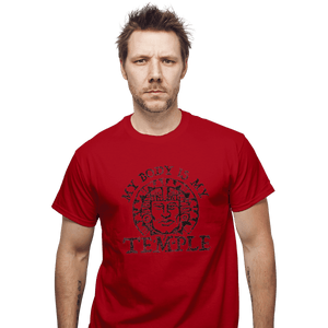 Shirts T-Shirts, Unisex / Small / Red My Body Is A Hidden Temple