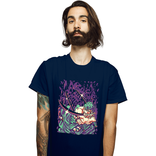 Secret_Shirts T-Shirts, Unisex / Small / Navy Zoro