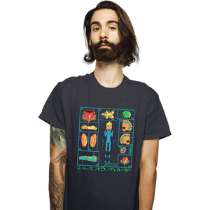 Shirts T-Shirts, Unisex / Small / Dark Heather Hero Builder