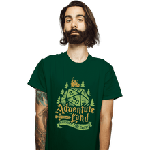 Load image into Gallery viewer, Shirts T-Shirts, Unisex / Small / Forest Adventureland Summer RPG Camp
