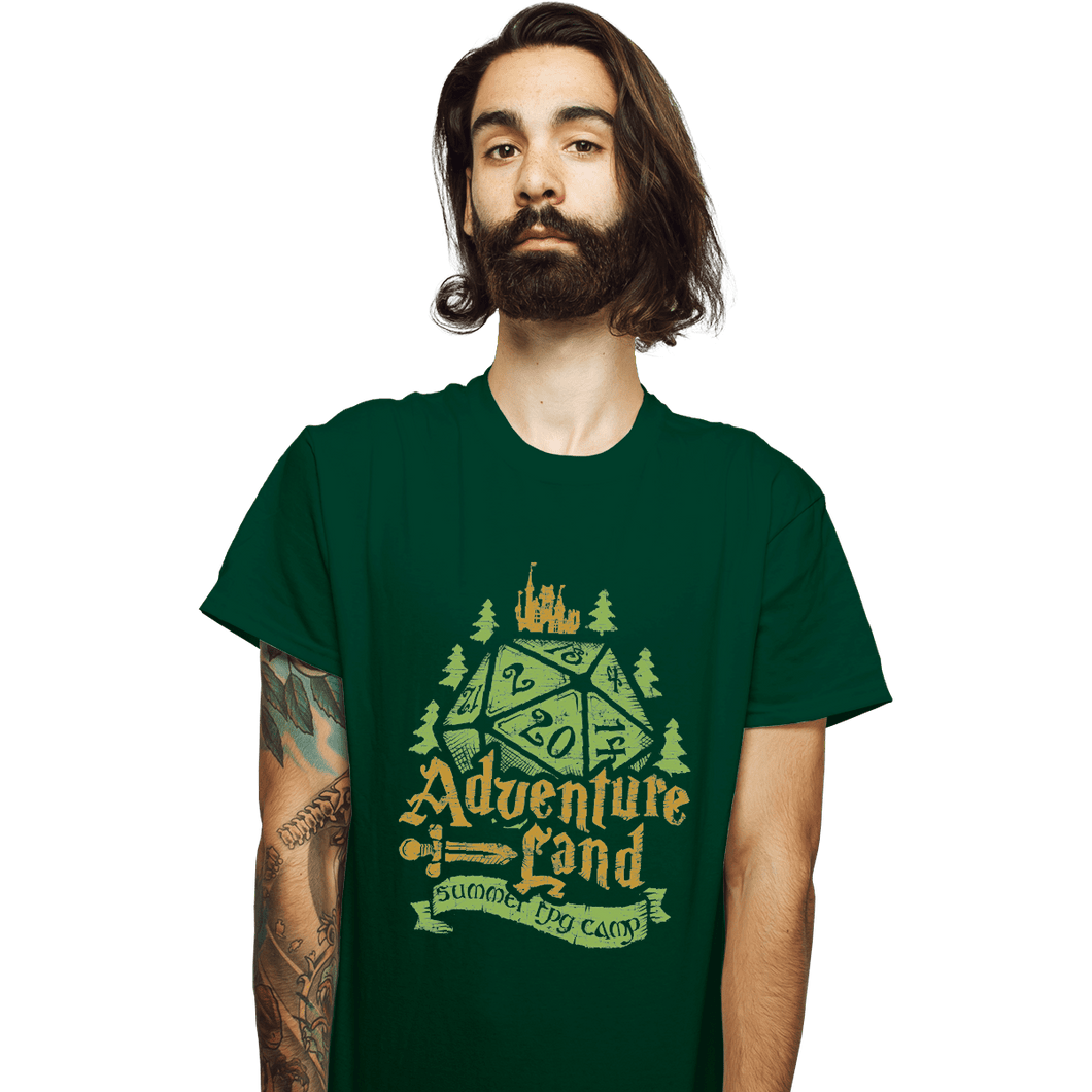 Shirts T-Shirts, Unisex / Small / Forest Adventureland Summer RPG Camp