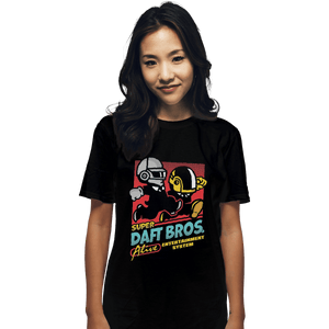 Secret_Shirts T-Shirts, Unisex / Small / Black Super Daft Bros