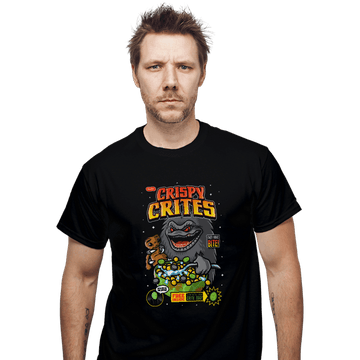 Daily_Deal_Shirts T-Shirts, Unisex / Small / Black Crispy Crites