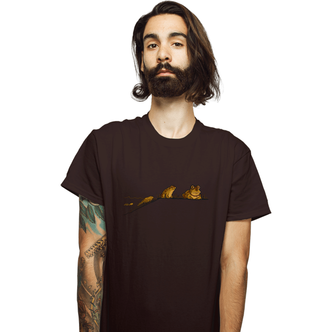 Shirts T-Shirts, Unisex / Small / Dark Chocolate Evolution