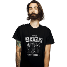 Load image into Gallery viewer, Secret_Shirts T-Shirts, Unisex / Small / Black Paper Jam Tee
