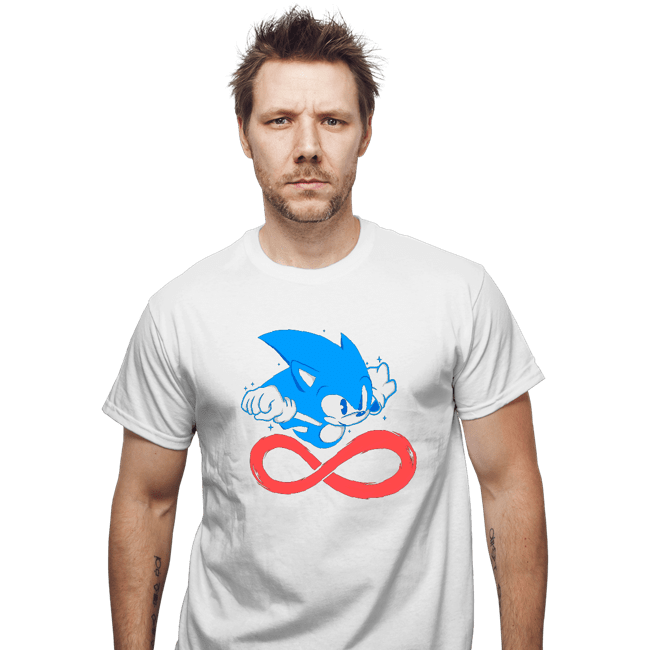 Secret_Shirts T-Shirts, Unisex / Small / White Fastest Hedgehog!