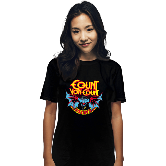 Daily_Deal_Shirts T-Shirts, Unisex / Small / Black The Count