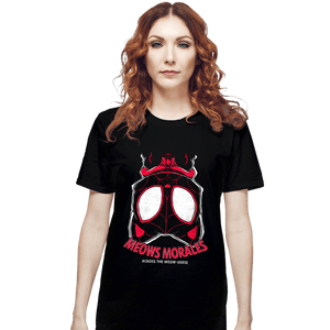 Daily_Deal_Shirts T-Shirts, Unisex / Small / Black Meows Morales