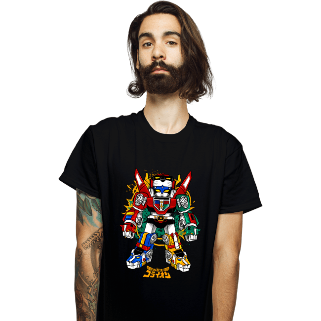 Daily_Deal_Shirts T-Shirts, Unisex / Small / Black Chibi Voltron