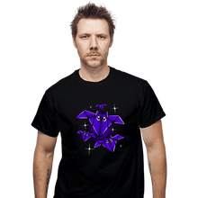 Load image into Gallery viewer, Shirts T-Shirts, Unisex / Small / Black Origami Bats
