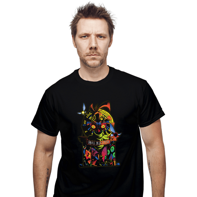 Secret_Shirts T-Shirts, Unisex / Small / Black The Skull Kid Crew