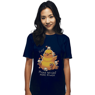 Shirts T-Shirts, Unisex / Small / Navy More Big More Power