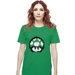Shirts T-Shirts, Unisex / Small / Irish Green 1-Up Spray