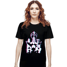 Load image into Gallery viewer, Daily_Deal_Shirts T-Shirts, Unisex / Small / Black Glitched Jafar

