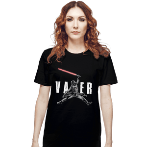 Shirts T-Shirts, Unisex / Small / Black Air Vader