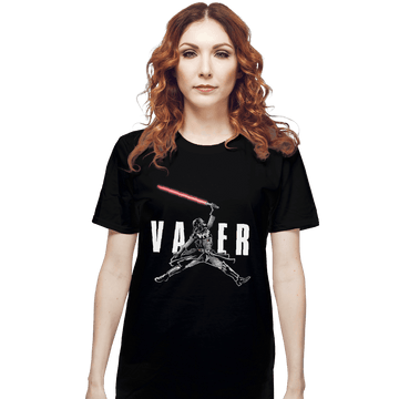 Shirts T-Shirts, Unisex / Small / Black Air Vader