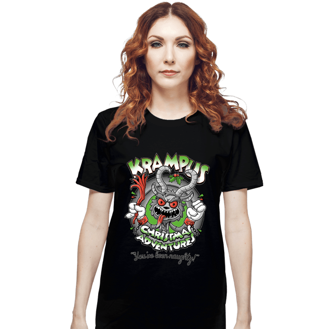 Daily_Deal_Shirts T-Shirts, Unisex / Small / Black Krampus Christmas Adventures