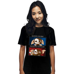Secret_Shirts T-Shirts, Unisex / Small / Black Gizmo Prepared