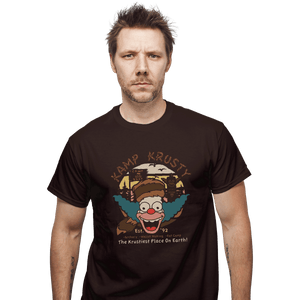 Secret_Shirts T-Shirts, Unisex / Small / Dark Chocolate Krusty Brand Tee