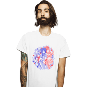 Shirts T-Shirts, Unisex / Small / White Dirty Pair