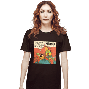 Secret_Shirts T-Shirts, Unisex / Small / Dark Chocolate DigEm Frog