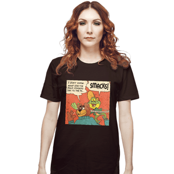 Secret_Shirts T-Shirts, Unisex / Small / Dark Chocolate DigEm Frog