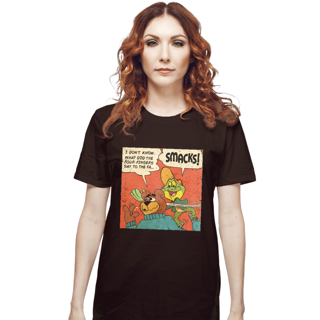 Secret_Shirts T-Shirts, Unisex / Small / Dark Chocolate DigEm Frog