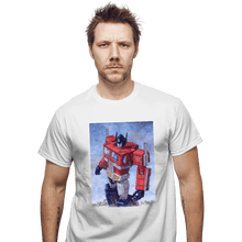 Load image into Gallery viewer, Secret_Shirts T-Shirts, Unisex / Small / White Optimus Watercolor
