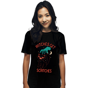 Daily_Deal_Shirts T-Shirts, Unisex / Small / Black Witches Get Scritches