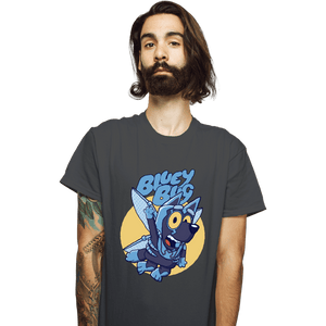 Daily_Deal_Shirts T-Shirts, Unisex / Small / Charcoal Bluey Bug