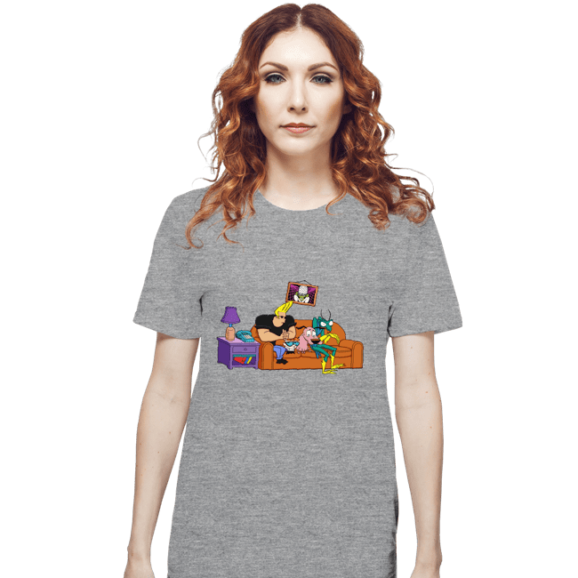 Secret_Shirts T-Shirts, Unisex / Small / Sports Grey 90's Network