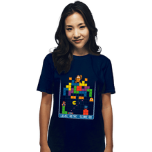 Load image into Gallery viewer, Daily_Deal_Shirts T-Shirts, Unisex / Small / Navy Gamer Nostalgia
