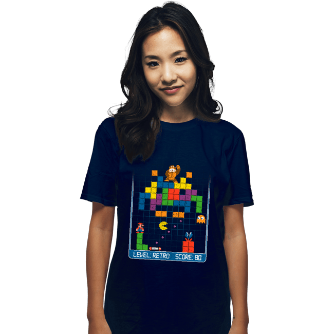 Daily_Deal_Shirts T-Shirts, Unisex / Small / Navy Gamer Nostalgia