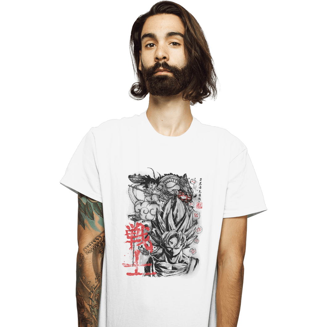 Shirts T-Shirts, Unisex / Small / White Legend Of The Saiyan