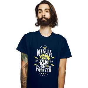 Shirts T-Shirts, Unisex / Small / Navy Ninja Forever