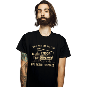 Daily_Deal_Shirts T-Shirts, Unisex / Small / Black Only You Can Prevent Galactic Empires