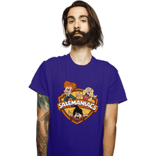 Load image into Gallery viewer, Shirts T-Shirts, Unisex / Small / Violet Salemaniacs
