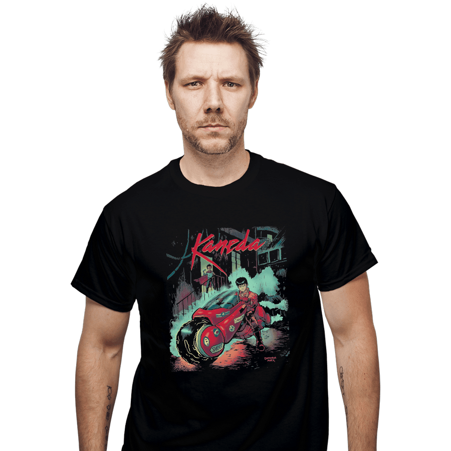 Shirts T-Shirts, Unisex / Small / Black Neo-Tokyo Rain