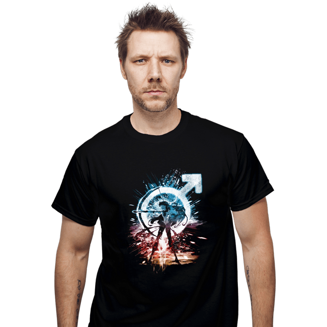 Shirts T-Shirts, Unisex / Small / Black Mars Storm