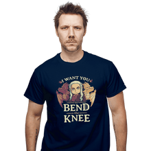 Load image into Gallery viewer, Shirts T-Shirts, Unisex / Small / Navy Bend The Knee

