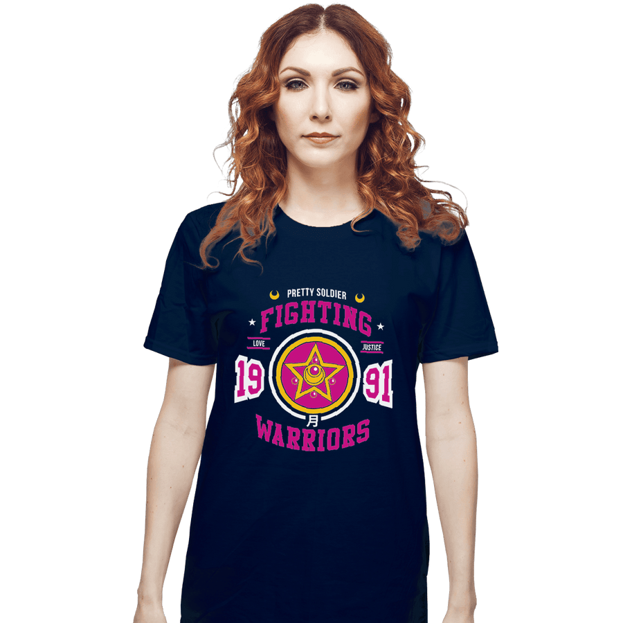 Shirts T-Shirts, Unisex / Small / Navy Fighting Senshi
