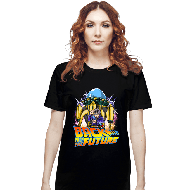 Daily_Deal_Shirts T-Shirts, Unisex / Small / Black Back From The Future