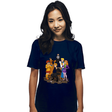 Load image into Gallery viewer, Secret_Shirts T-Shirts, Unisex / Small / Navy Scooby Suprise
