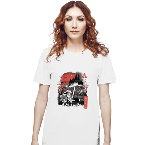 Daily_Deal_Shirts T-Shirts, Unisex / Small / White Sumie To The Past