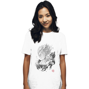 Shirts T-Shirts, Unisex / Small / White The Prince Of Saiyans