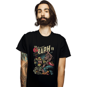 Shirts T-Shirts, Unisex / Small / Black The Incredible Raph