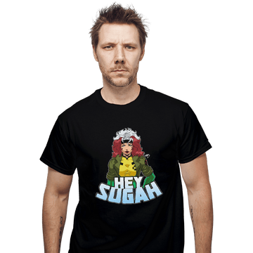 Shirts T-Shirts, Unisex / Small / Black Hey Sugah